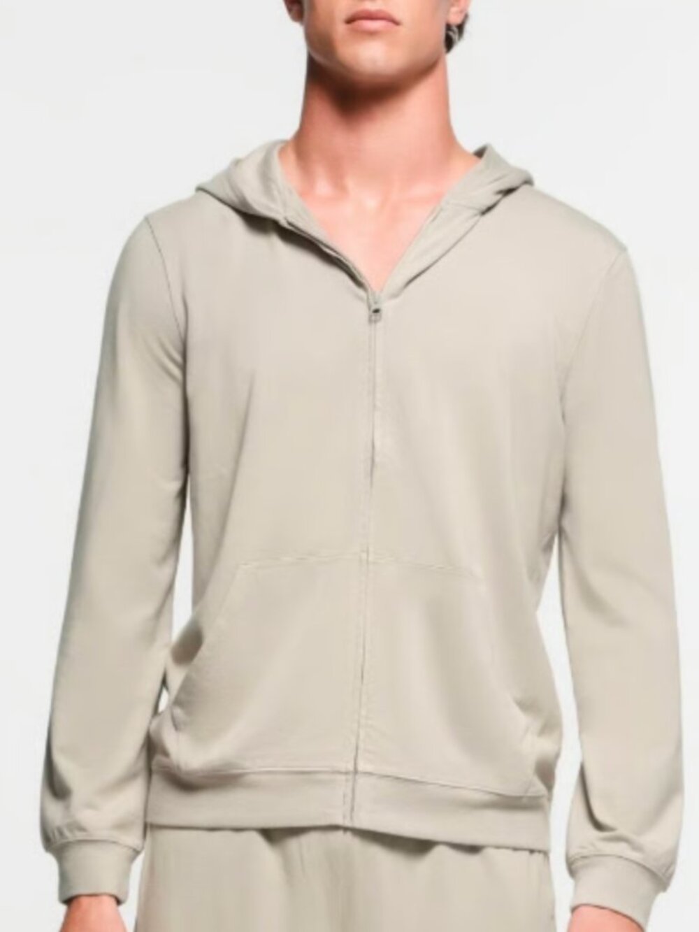 SKIMS Jersey Lounge MENS ZIP UP HOODIE Medium (M)